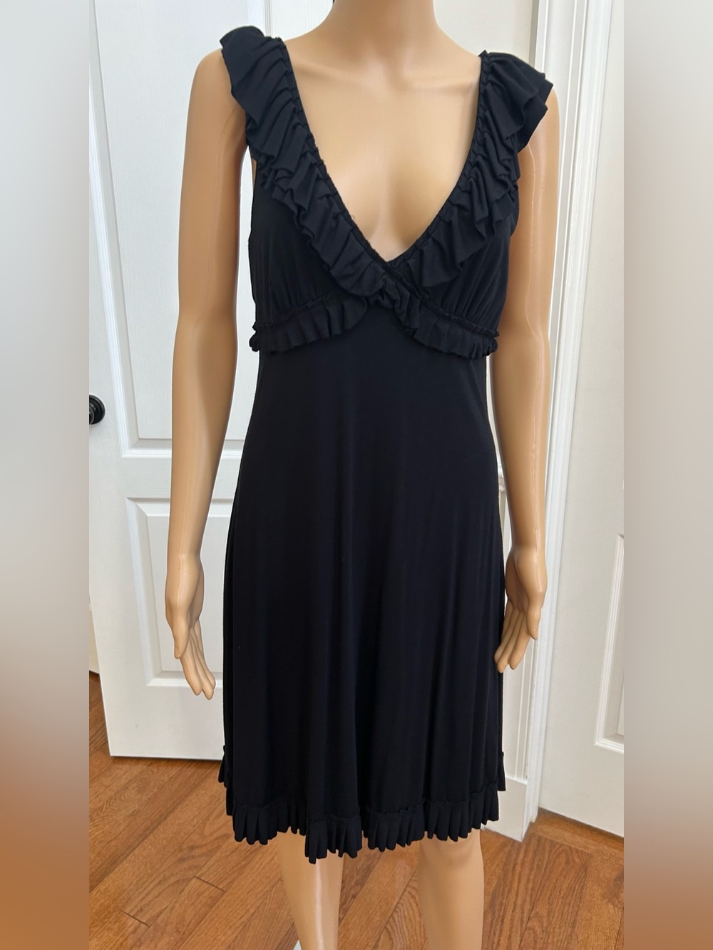 Cynthia Rowley Black Soft Jersey Dress
